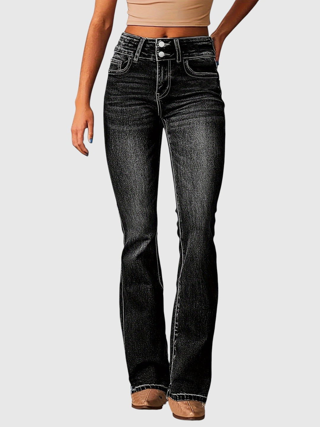 Róisín – Fitted High-Waisted Pants