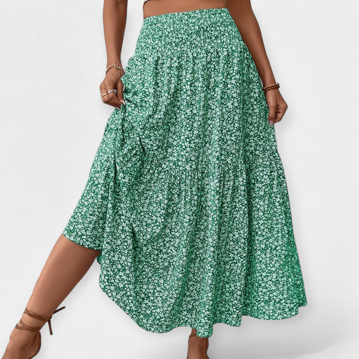 Floral Print Skirt