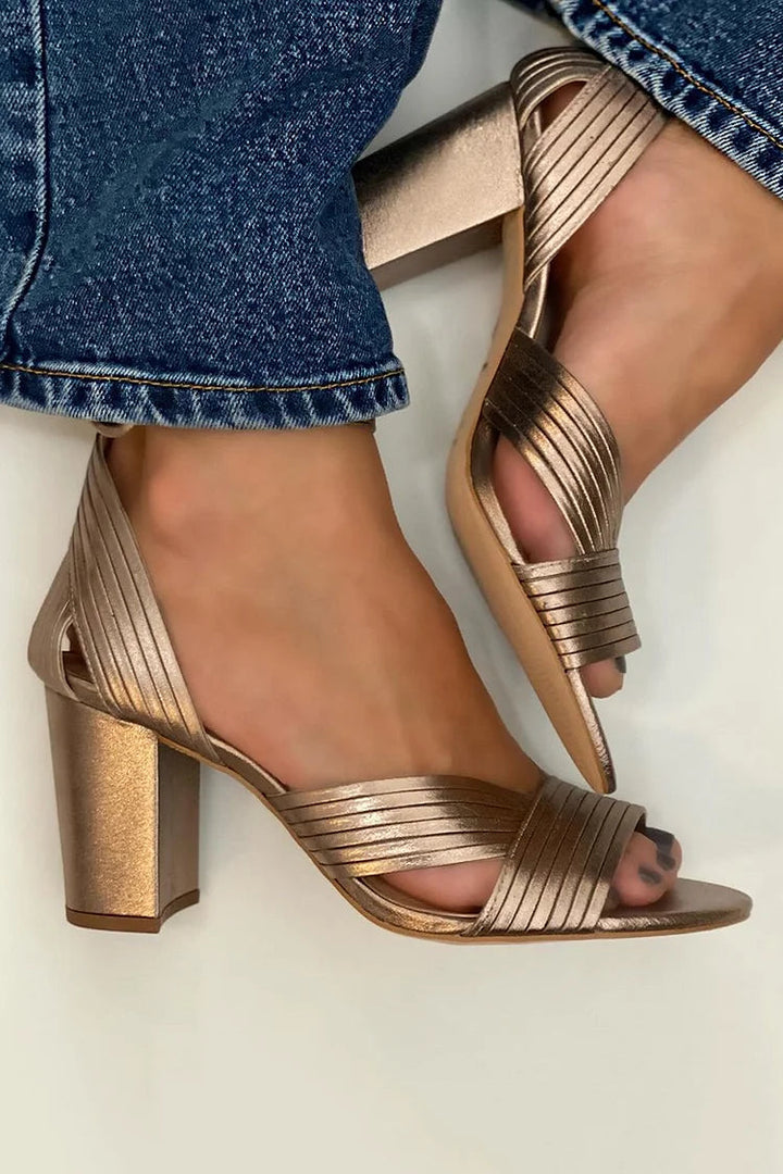 Charlotte - Elegant Sandals with Straps