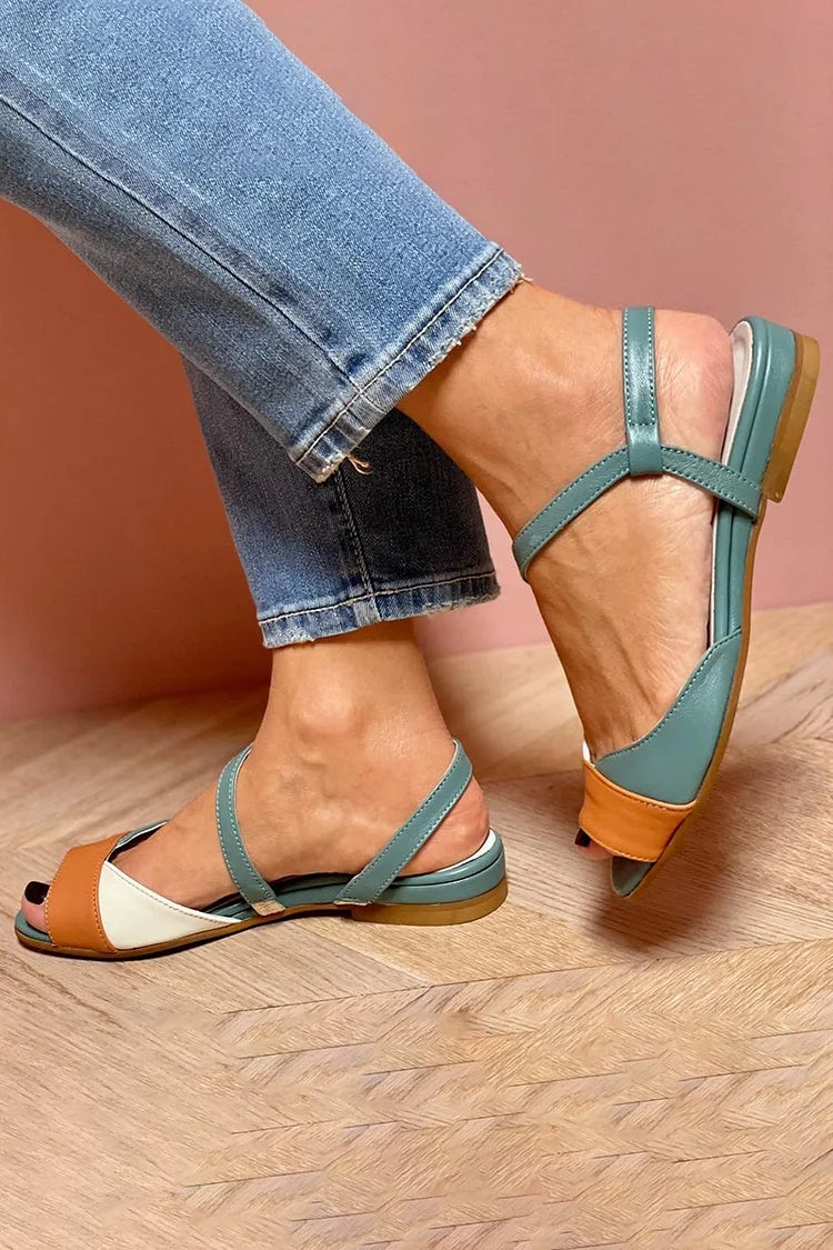 Colora - Sandals with ankle straps in various colours