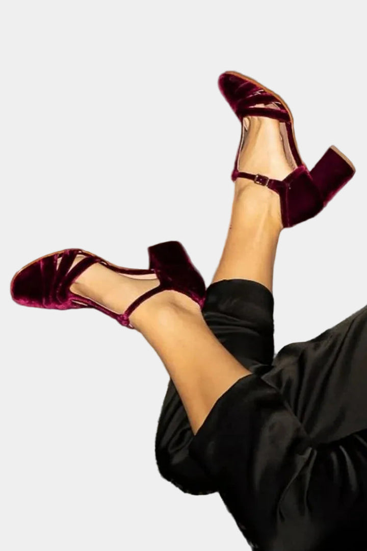 Pernille - T-bar Shoes