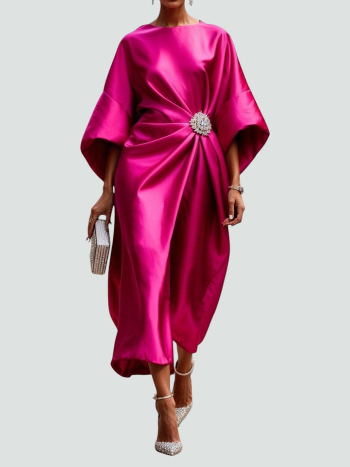 SIOBHÁN | Long Evening Dress with Luxurious Details and Timeless Elegance