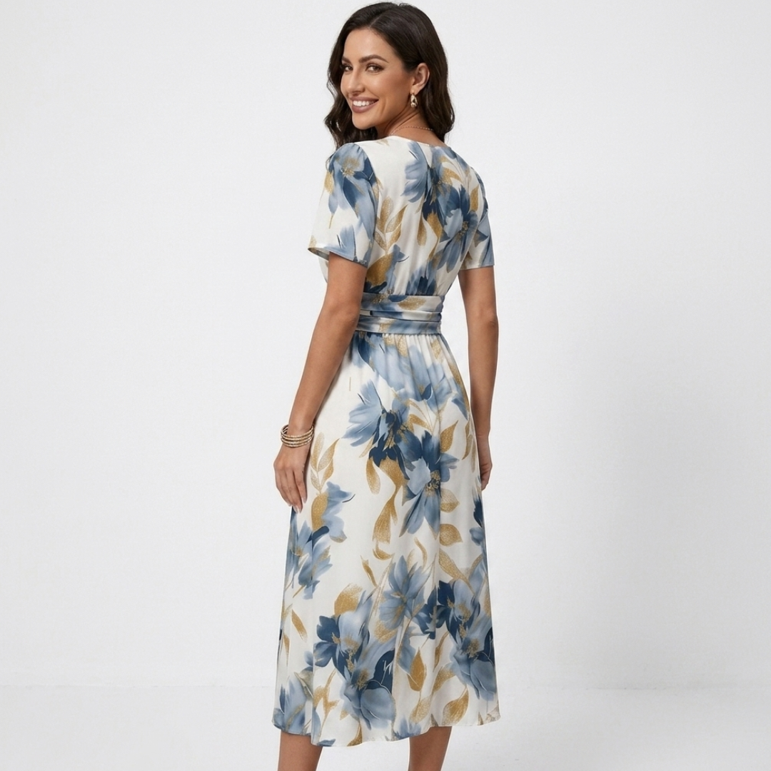 Aoife - Floral Midi Dress