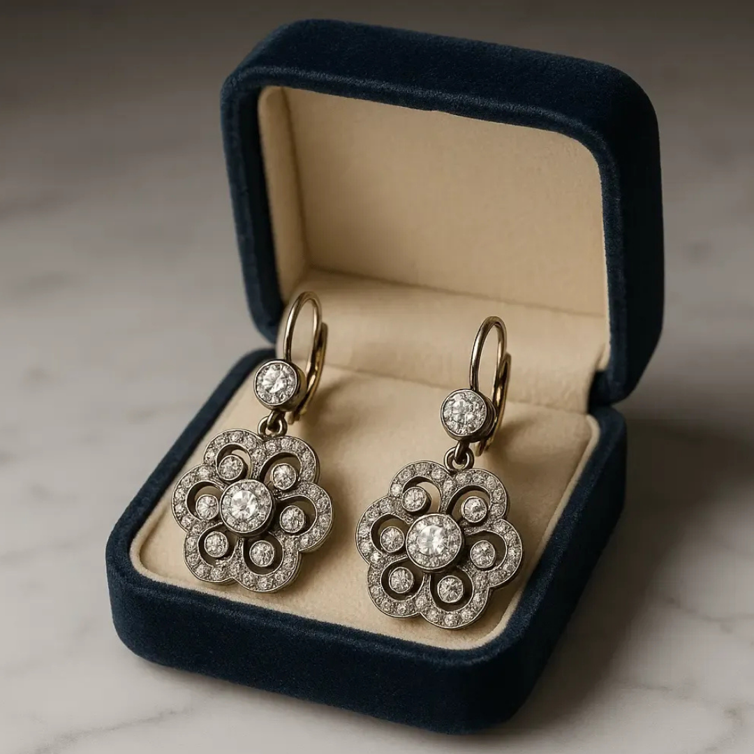 Astrid - Vintage Mandala Crystal Pendant