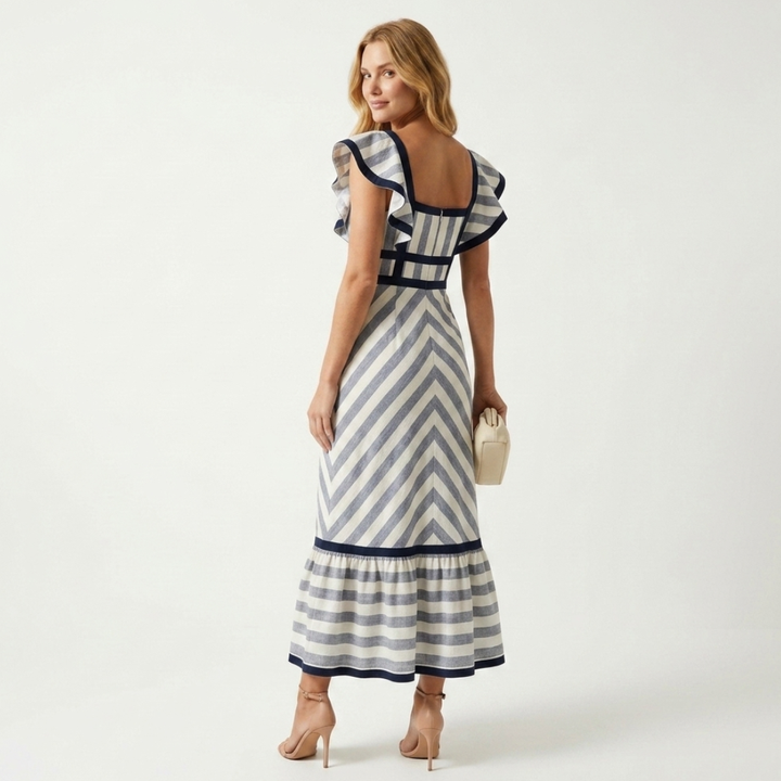 Sonja - Retro maxi dress