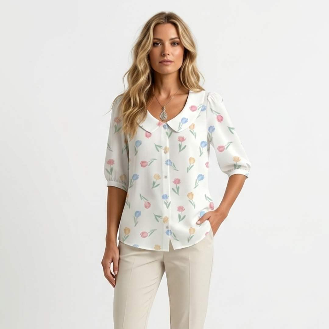 Órla - Floral Print Blouse