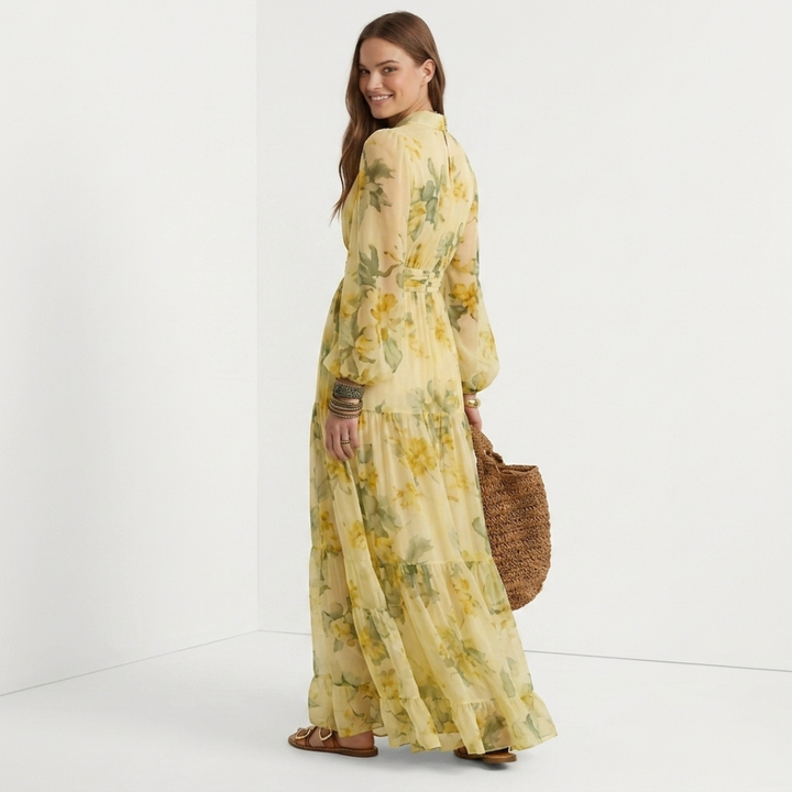 Caoimhe - Oversized Floral Dress