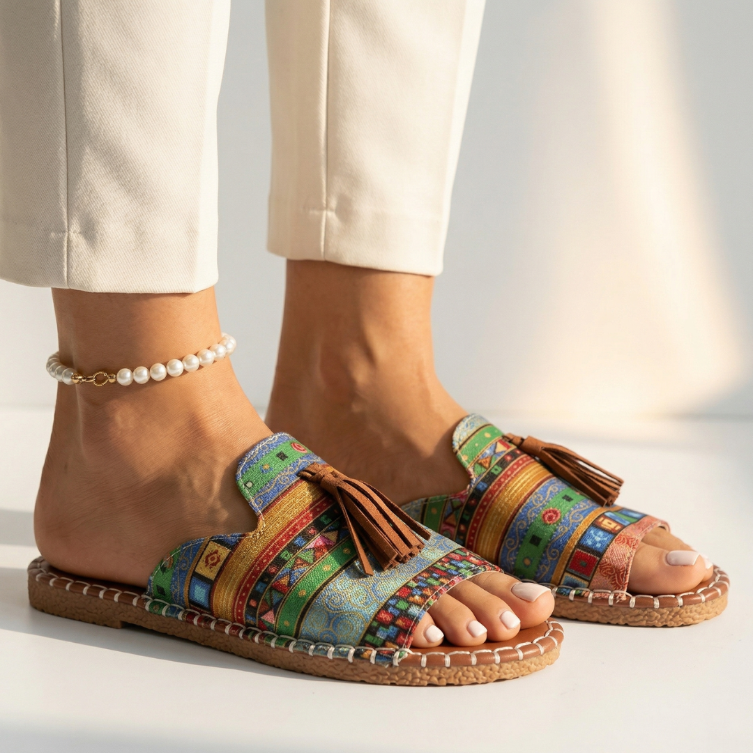 Connie - Comfortable flat sandals