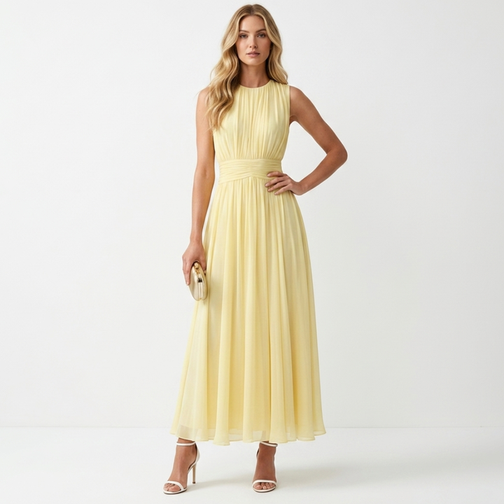 Laurine - Long sleeveless dress