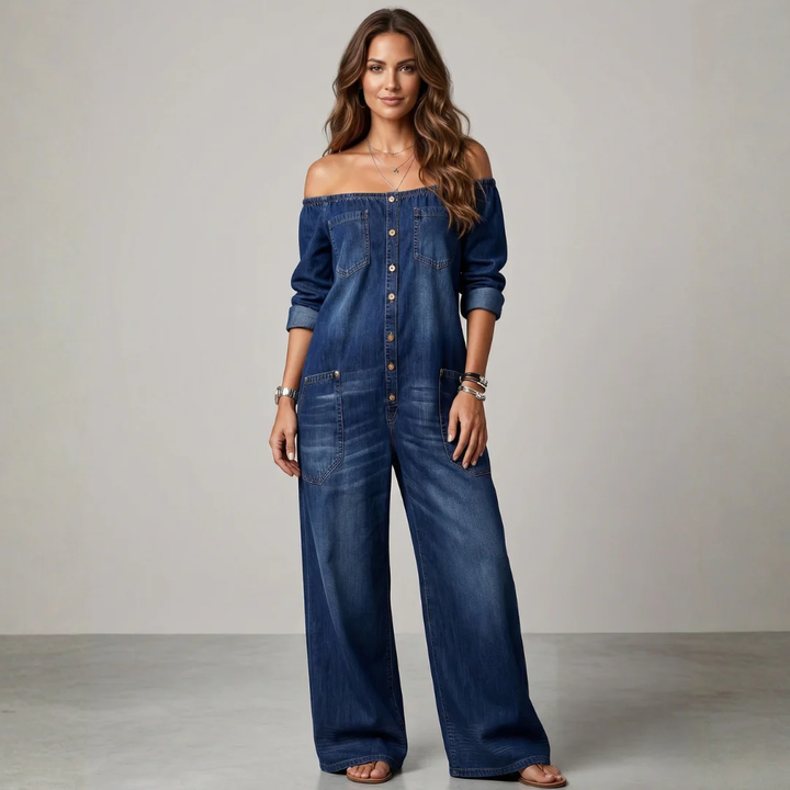 Naomi - Vintage-style jumpsuit