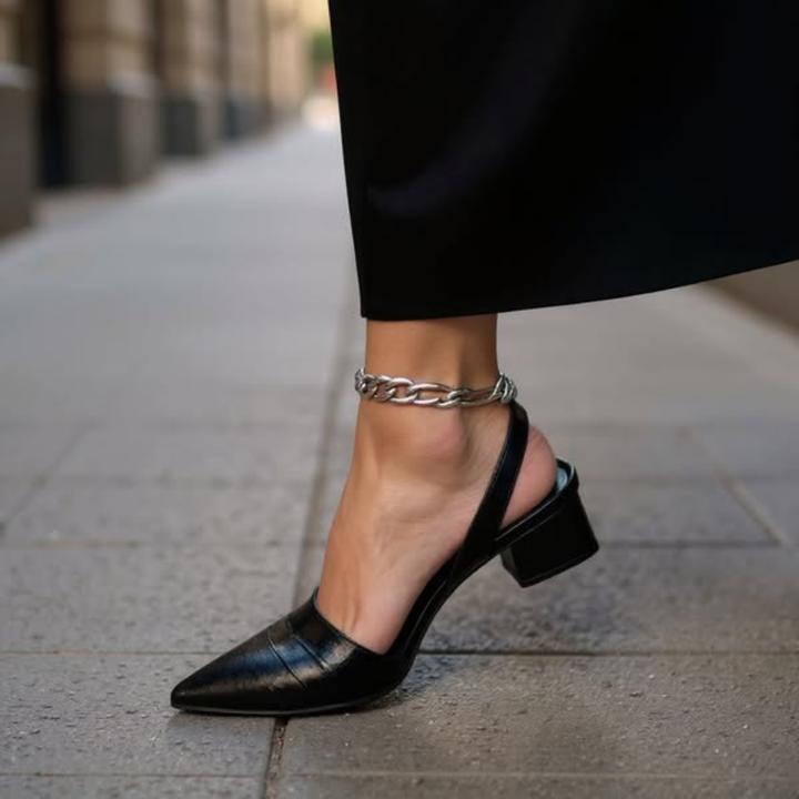 Anine - Comfortable orthopaedic heeled shoes