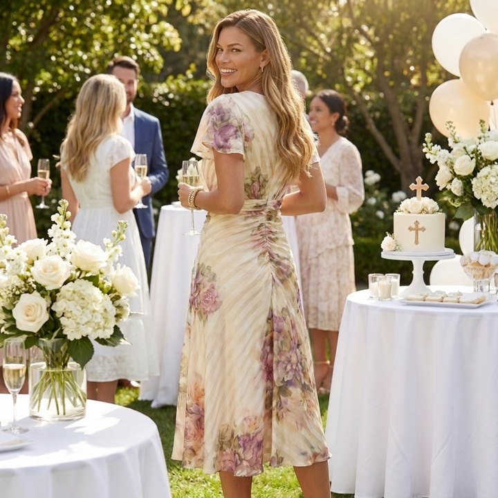 Camilla - Elegant floral dress