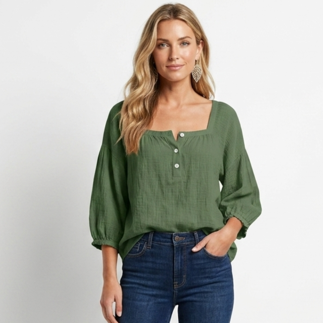 Siobhán - Linen Blouse