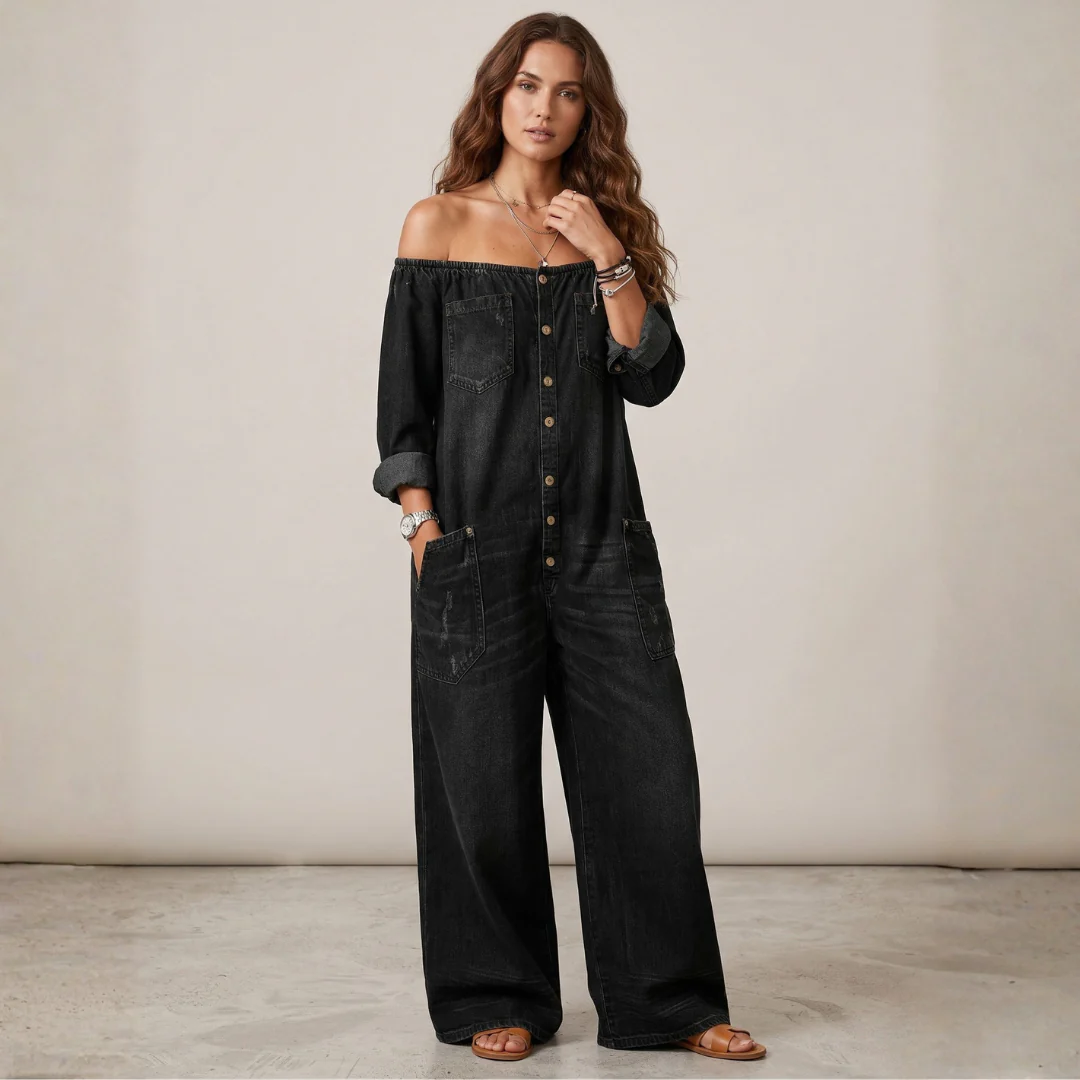 Naomi - Vintage-style jumpsuit