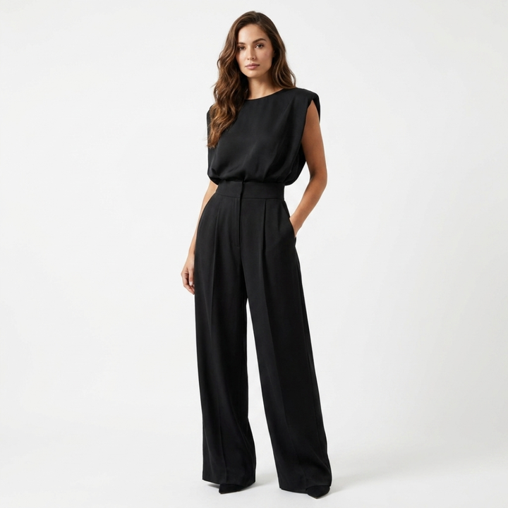 Grainne - Jumpsuit with Belt
