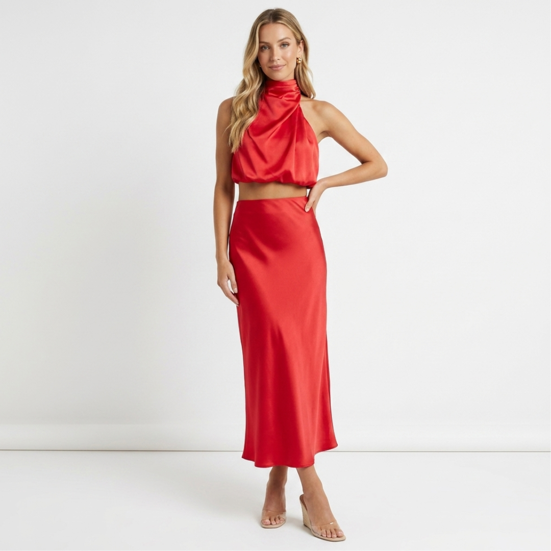 Niamh - Blouse and Skirt Set