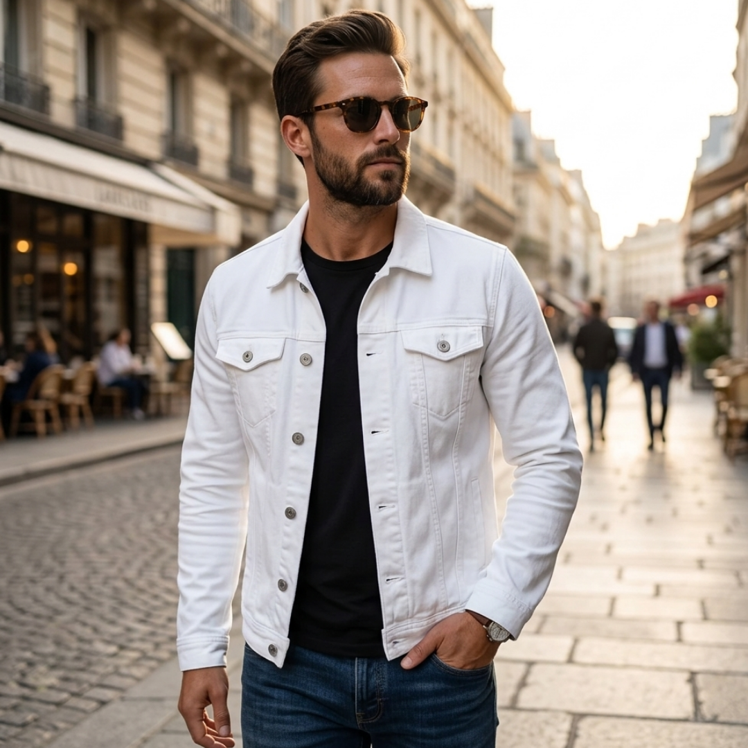Ronan - Jacket with Buttons
