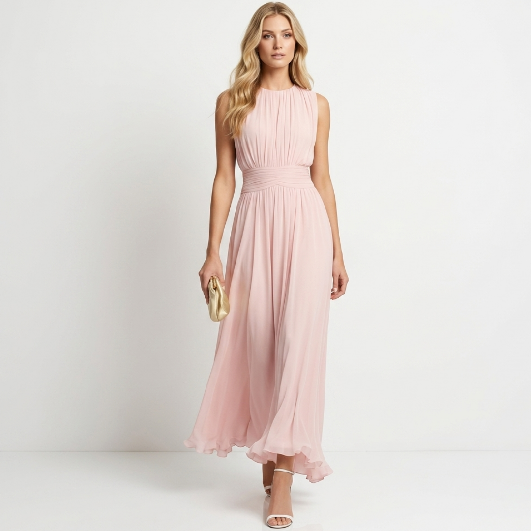 Laurine - Long sleeveless dress