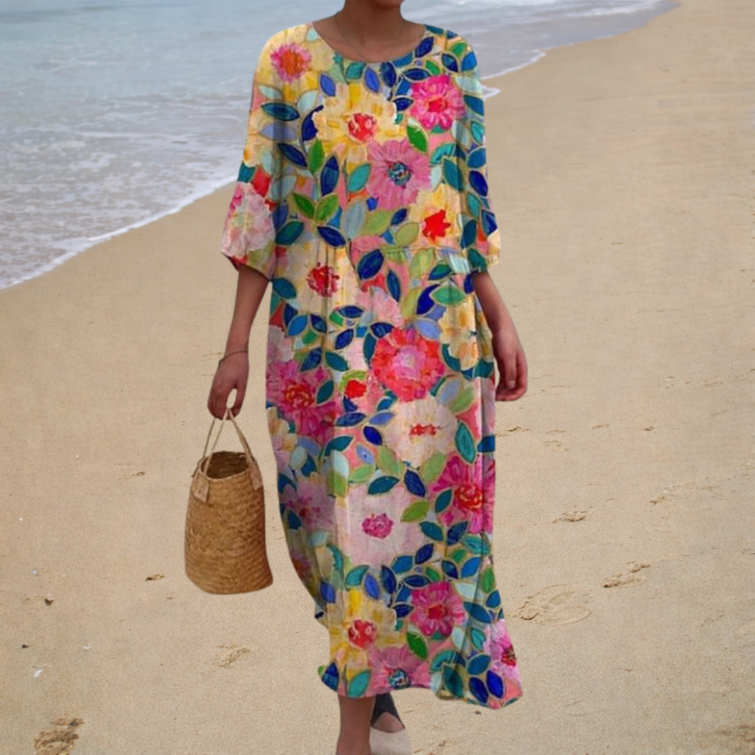 Long, Airy, Chic and Comfortable Dress