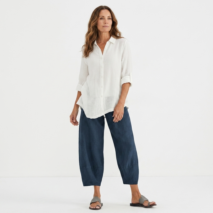 Solvej - Lightweight summer trousers