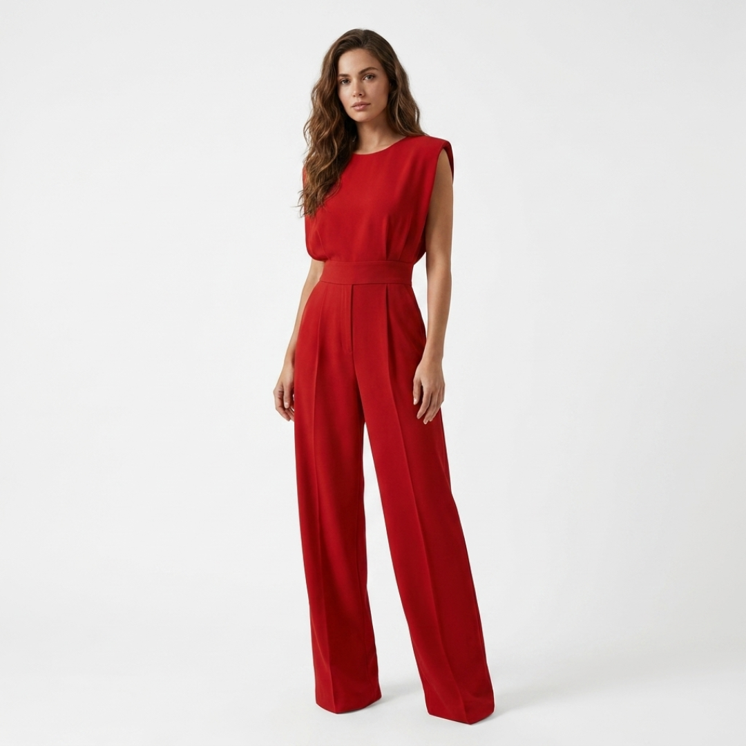 Grainne - Jumpsuit with Belt