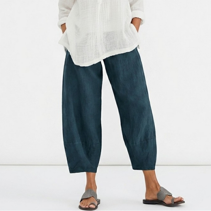 Solvej - Lightweight summer trousers