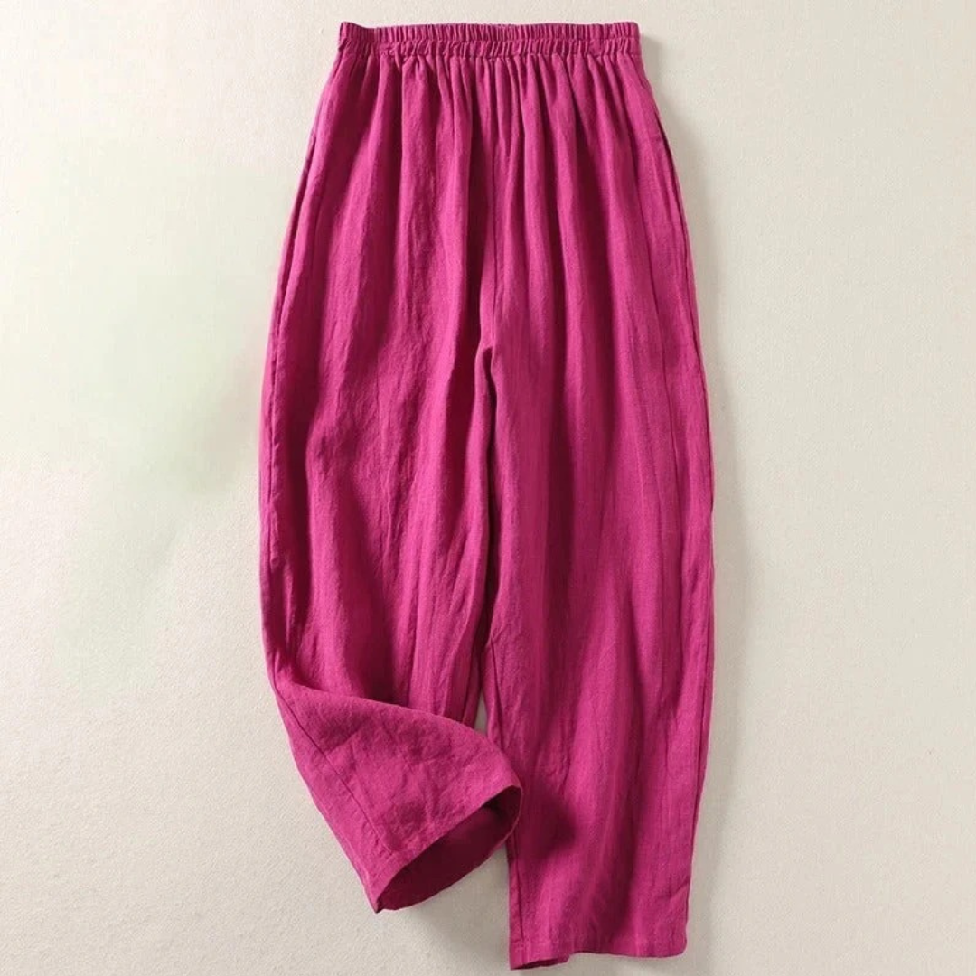 Sorcha - Flowing Cotton and Linen Pants