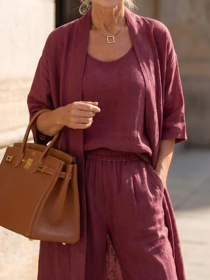 Sadhbh - Light Linen Set