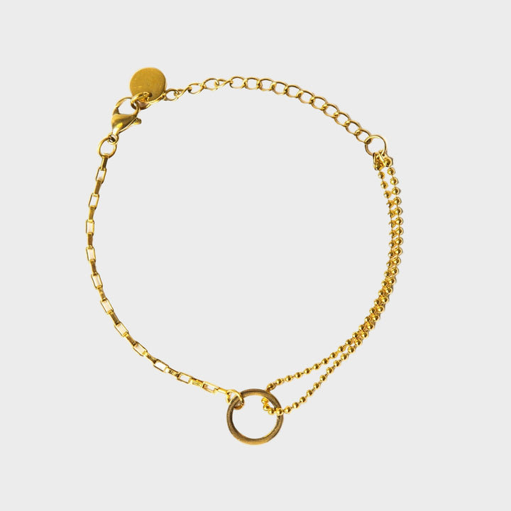Gold Tennis Bracelet