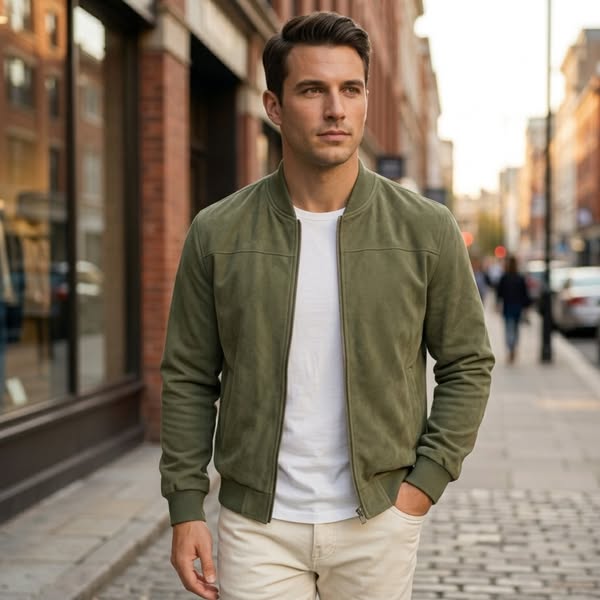 Ebbe - Suede jacket