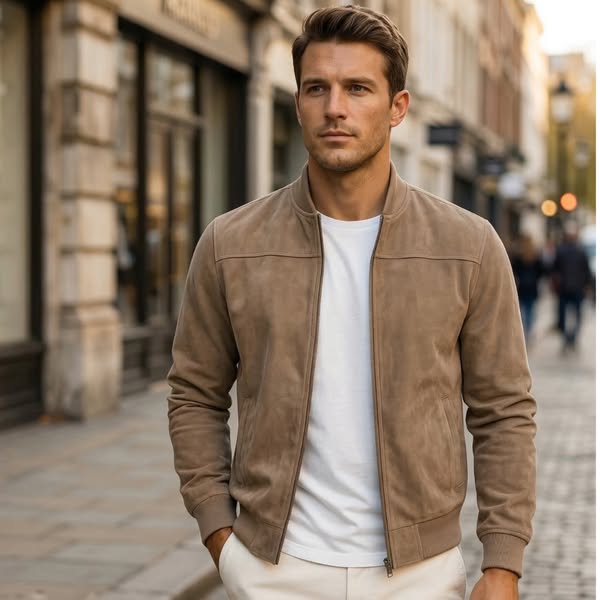 Ebbe - Suede jacket