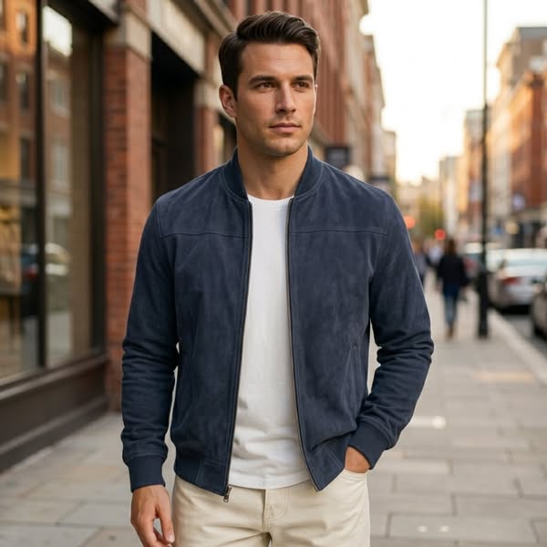 Ebbe - Suede jacket