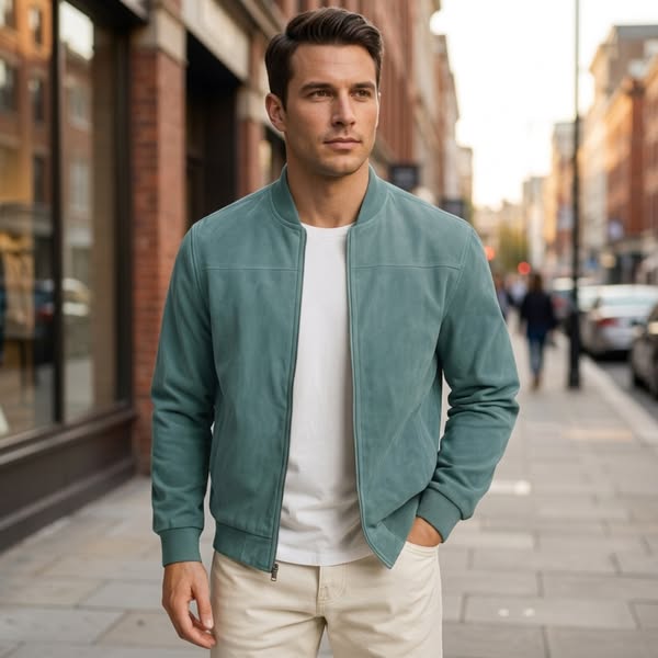Ebbe - Suede jacket