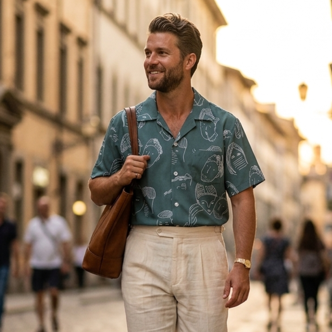 Cian - Cuban-Style Summer Shirt