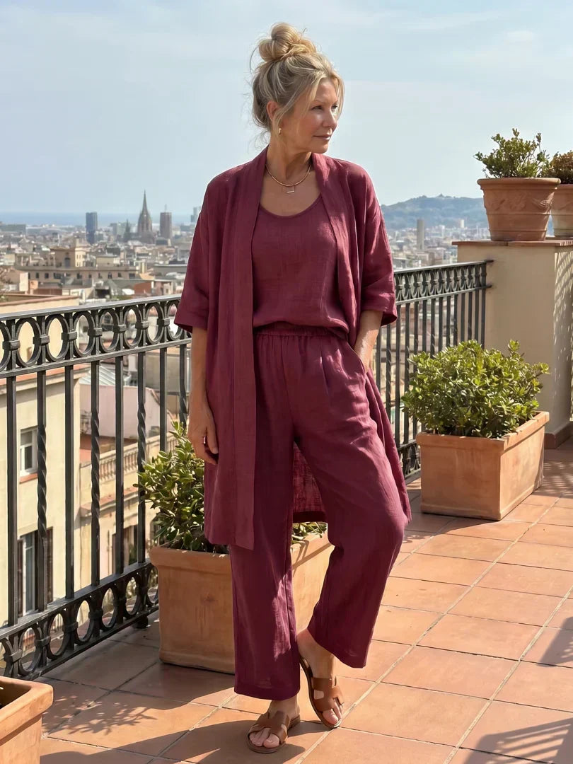 Sadhbh - Light Linen Set