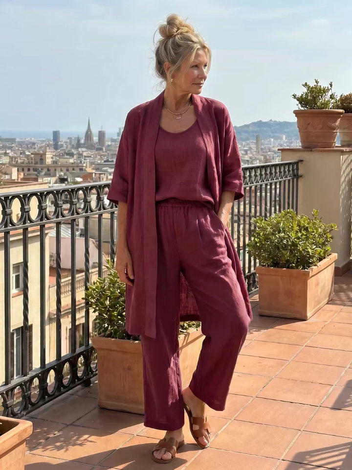 Sadhbh - Light Linen Set