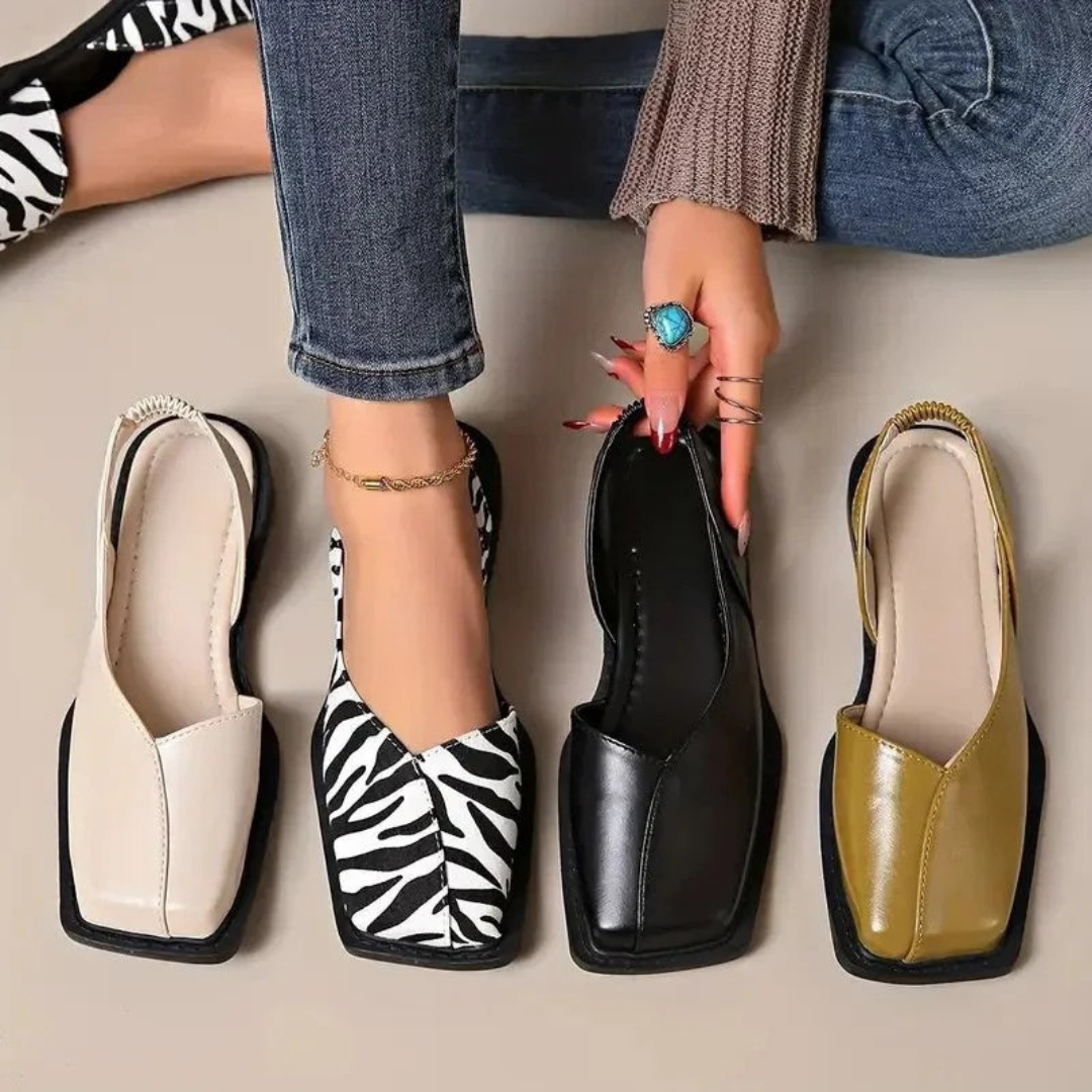 Saoirse - Square-Toe Loafers