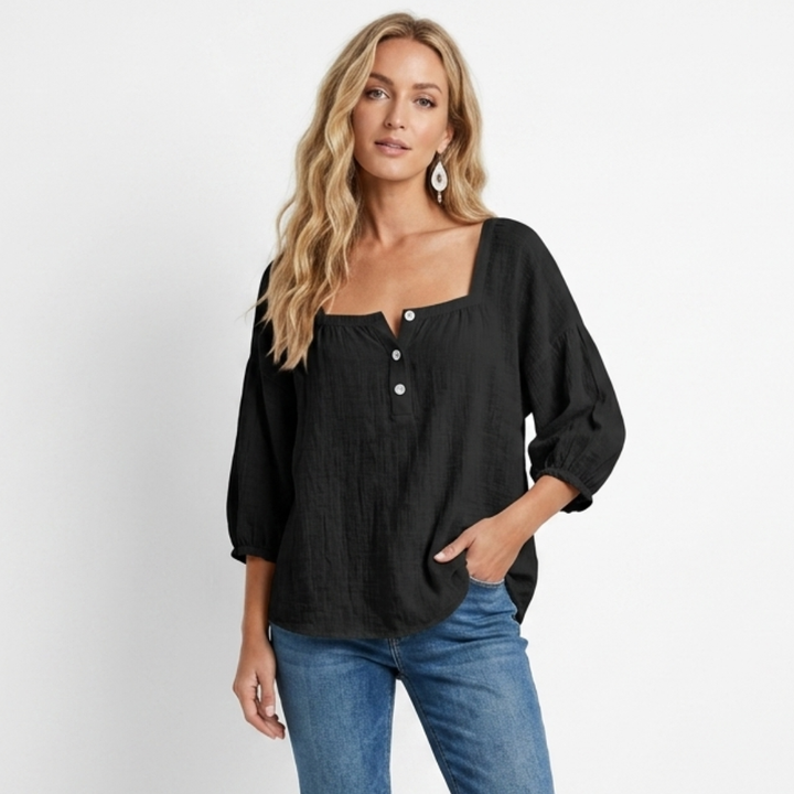 Siobhán - Linen Blouse