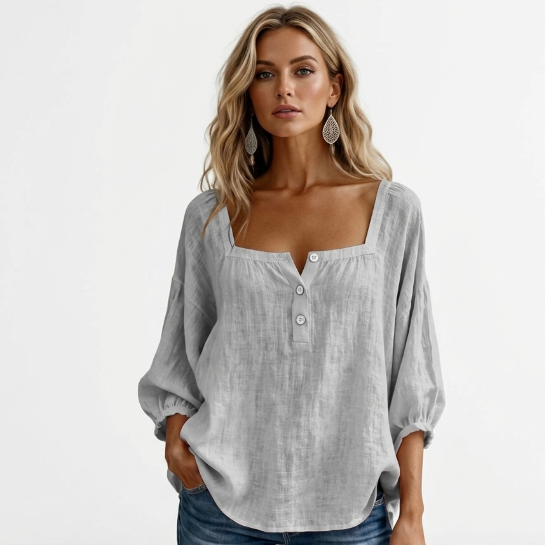 Siobhán - Linen Blouse