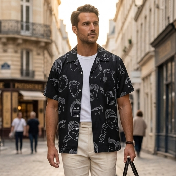 Cian - Cuban-Style Summer Shirt