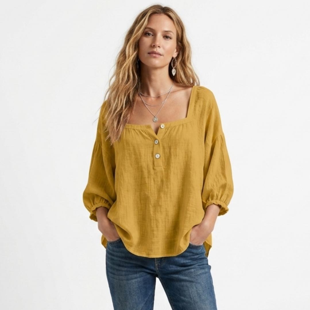 Siobhán - Linen Blouse