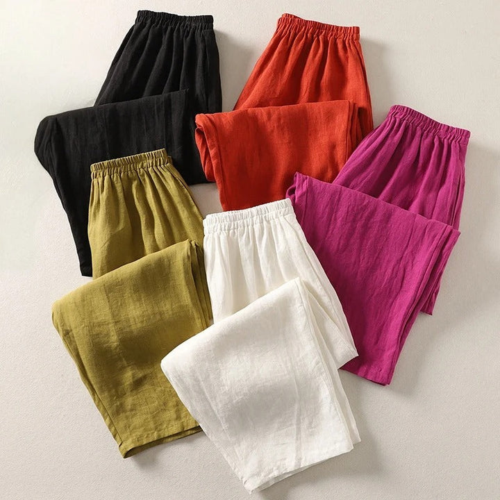 Sorcha - Flowing Cotton and Linen Pants
