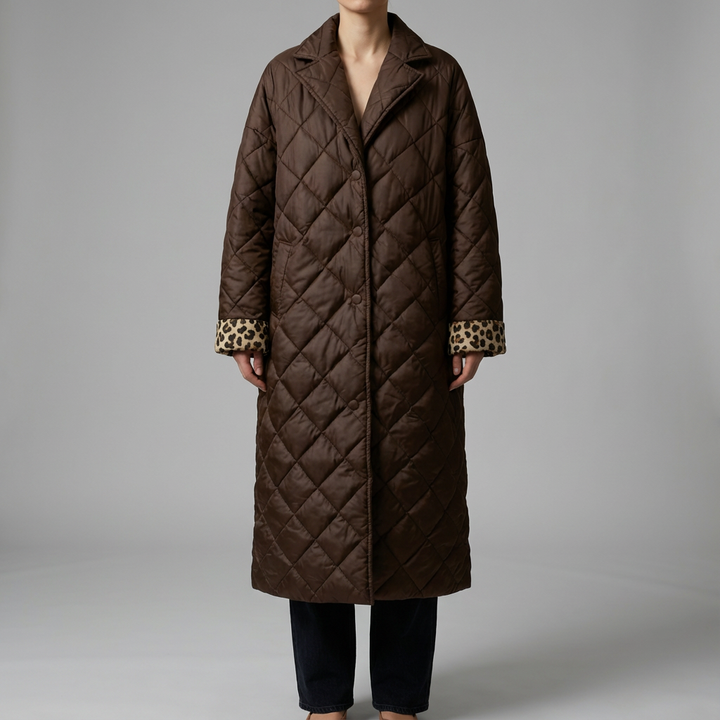 Sinéad – Quilted Reversible Coat