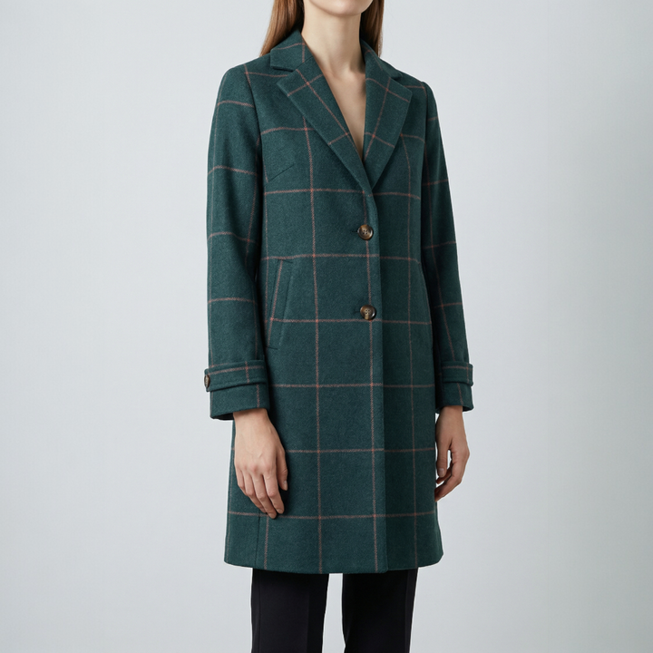 Aoife - Checked Coat
