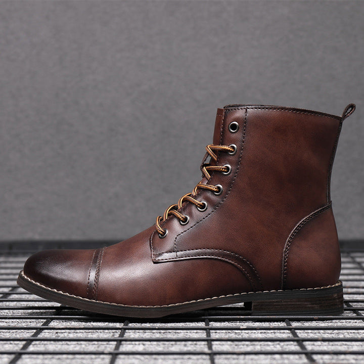 Conor | Leather Boots