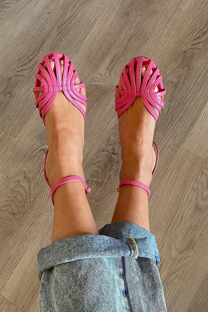 Sofie | Golden jewelry sandals