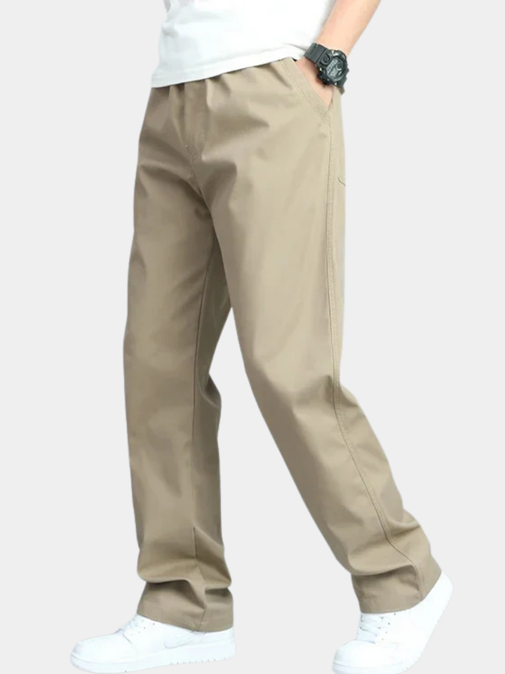 Eoin | Wide-Leg Men's Cotton Pants
