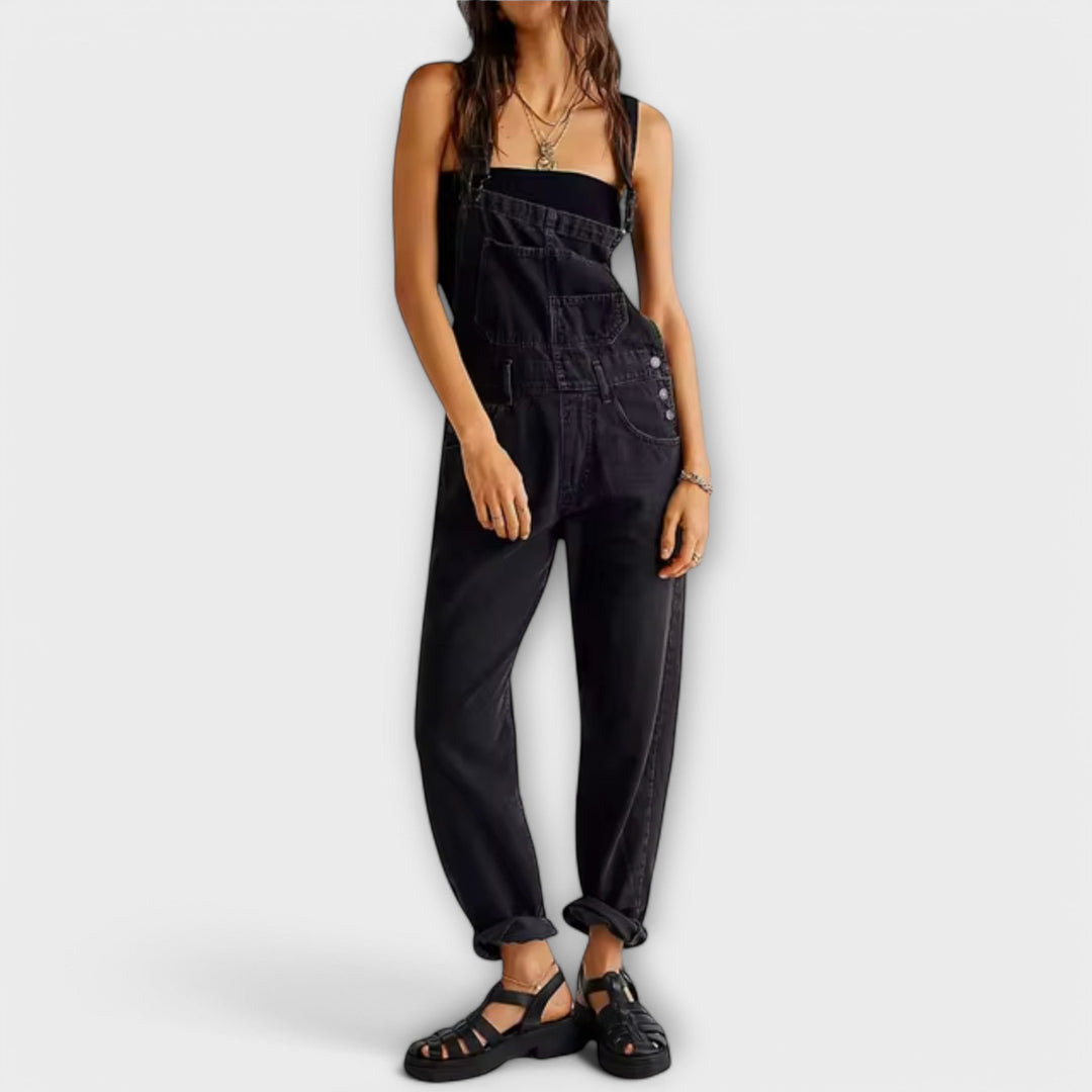 Caoimhe – Loose Denim Overalls