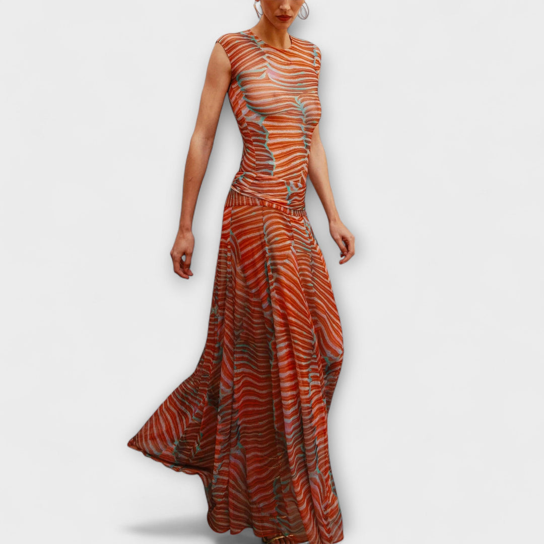 Phoenix – Shining mesh bodysuit