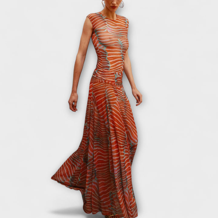 Phoenix – Shining mesh bodysuit
